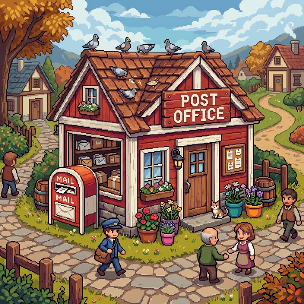 Post office background